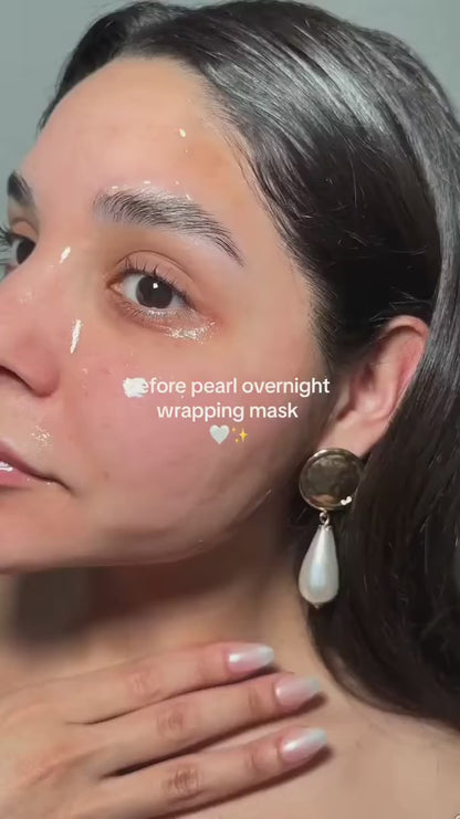 Masca de noapte cu colagen pentru volum și fermitate